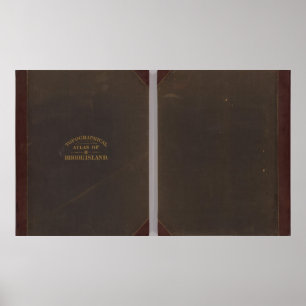 Poster Atlas d'Île de Rhode