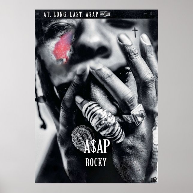 Poster ATLONGLASTAAP A3 album étendu (Devant)