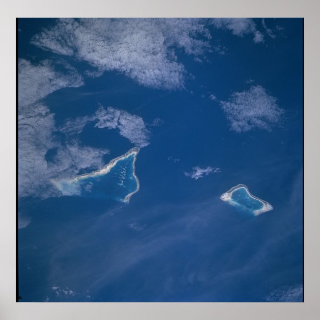 Poster Atolls de Tarawa et Maiana (Devant)