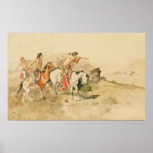 Poster Attaque contre les Muletiers