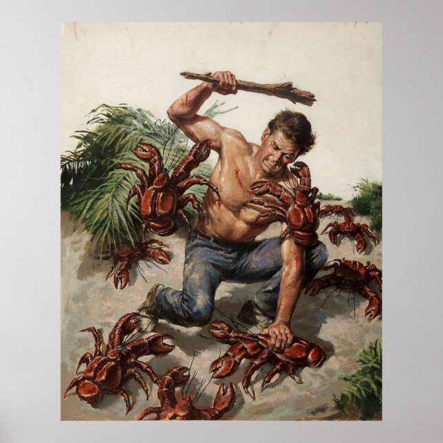 Poster Attaque de crabe (Devant)