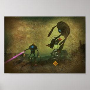 Poster Attaque de robots