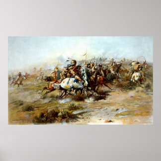 Poster Attaque indienne