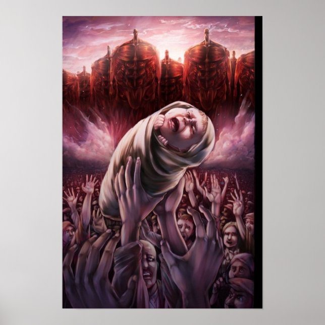 Poster Attaque sur titan le grand grondement (Devant)