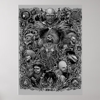 Poster Attaque sur Titan / shingeki no kyojin