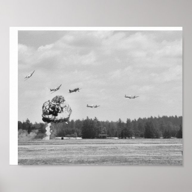 Poster Attaques de la marine impériale japonaise (Devant)