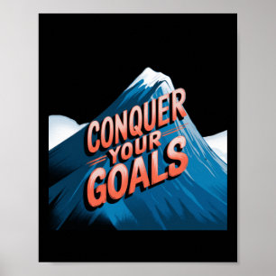 Poster Atteindre de nouveaux sommets