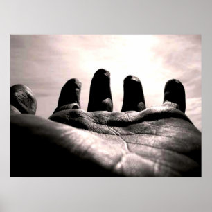 Poster Atteindre la main spirituelle en guérissant l'amo