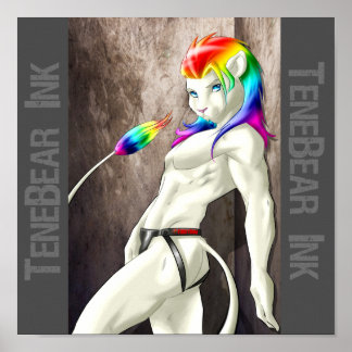 Poster Atteindre le lion