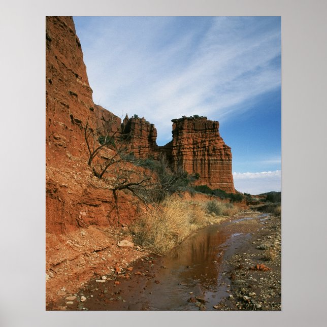 Poster Atteindre l'eau (Devant)