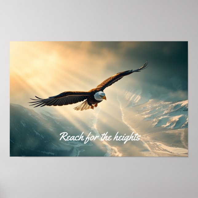 Poster Atteindre les hauteurs | (Devant)