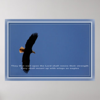 Poster Attendez sur le Seigneur