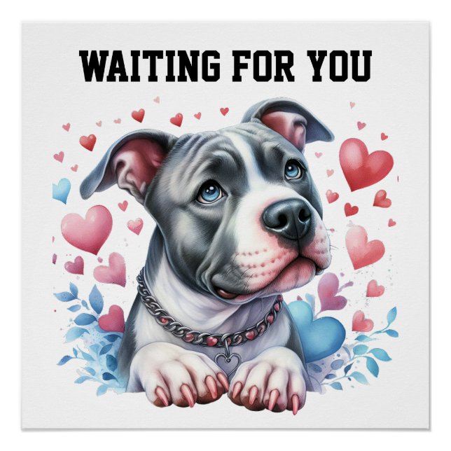 Poster Attente de ton amour (Devant)