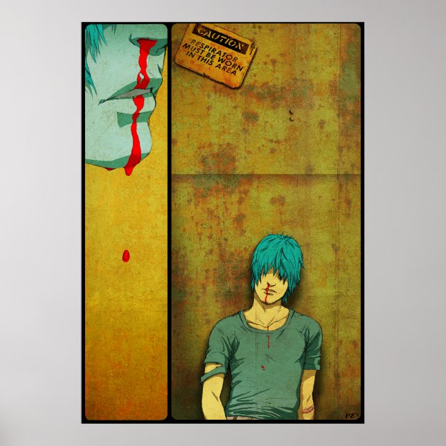 Poster Attention (Devant)