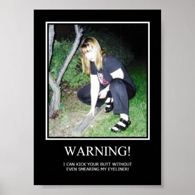 Poster Attention (Devant)