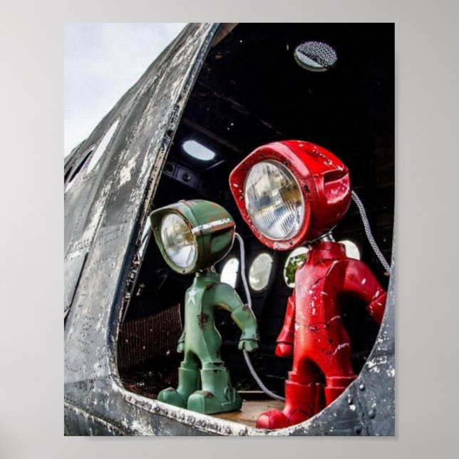 Poster Atterrissage (Devant)