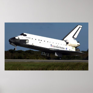 Poster Atterrissage de la navette spatiale (STS-113)