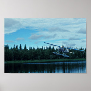 Poster Atterrissage en hydravion