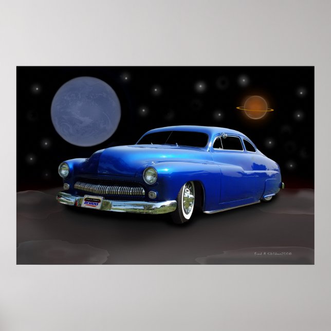 Poster Atterrissage unique au mercure (Devant)