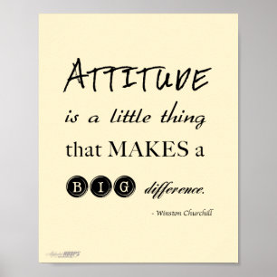 Poster Attitude