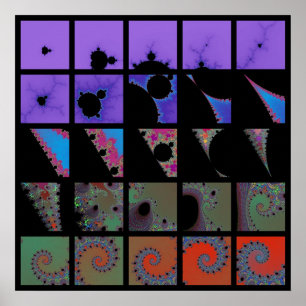 Poster Attrapé dans une spirale