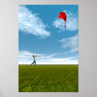 Poster Attrape le vent !