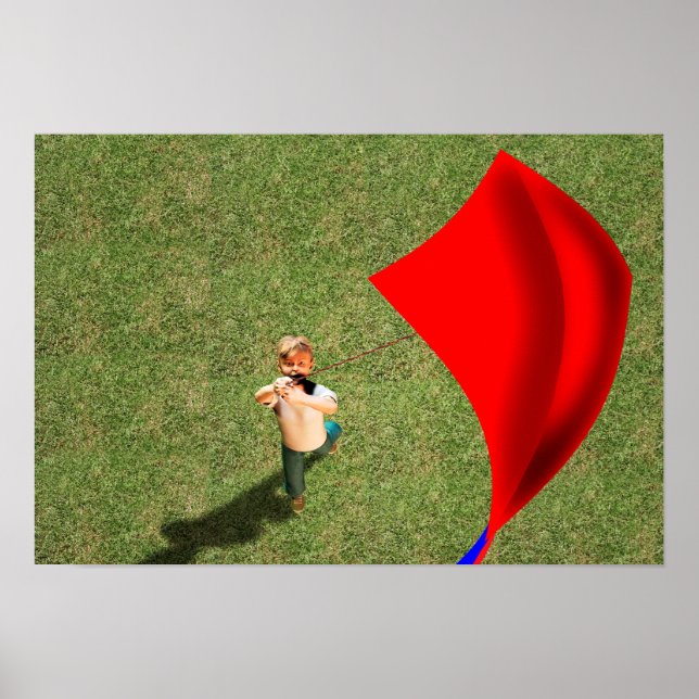 Poster Attraper le vent (Devant)