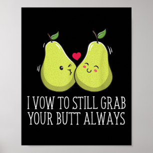 Poster Attrapez Votre Beurre Toujours Mariage Adulte Mari
