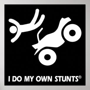 Poster ATV mes propres cascades