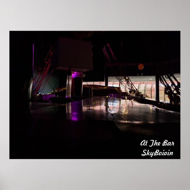 Poster au bar (Devant)