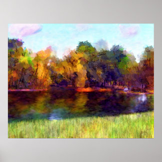 Poster Au Bord Du Lac