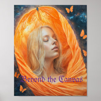 Poster au-delà de la toile