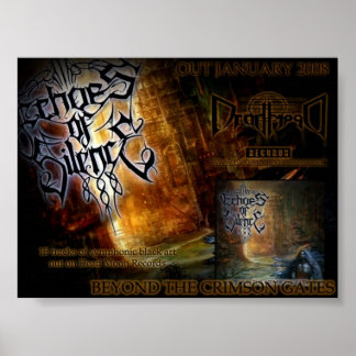 Poster Au-delà de l'affiche de Crimson Gates