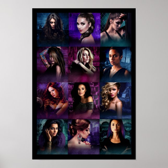 Poster Au-delà des couvertures de la série rebrandées (Devant)