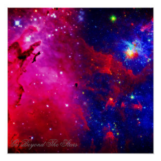 Poster "Au-Delà" Des Étoiles