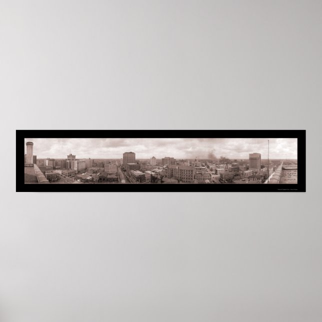 Poster Au-dessus de Keystone Houston Photo 1924 (Devant)