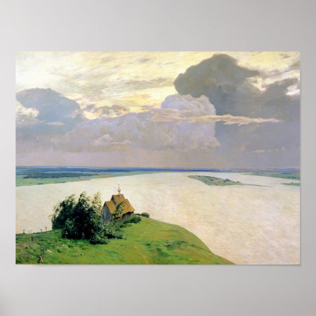 Poster Au-dessus de la paix éternelle, 1894 (Devant)