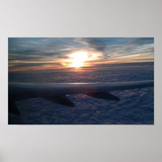 Poster Au-dessus de l'aile