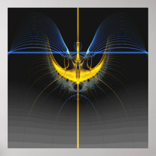 Poster 'Au-dessus du brouillard'