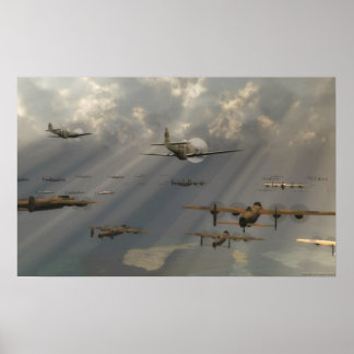 Poster Au-dessus du canal