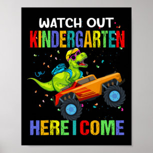 Poster Au Jardin D'Enfants Ici Je Viens Premier Jour De D