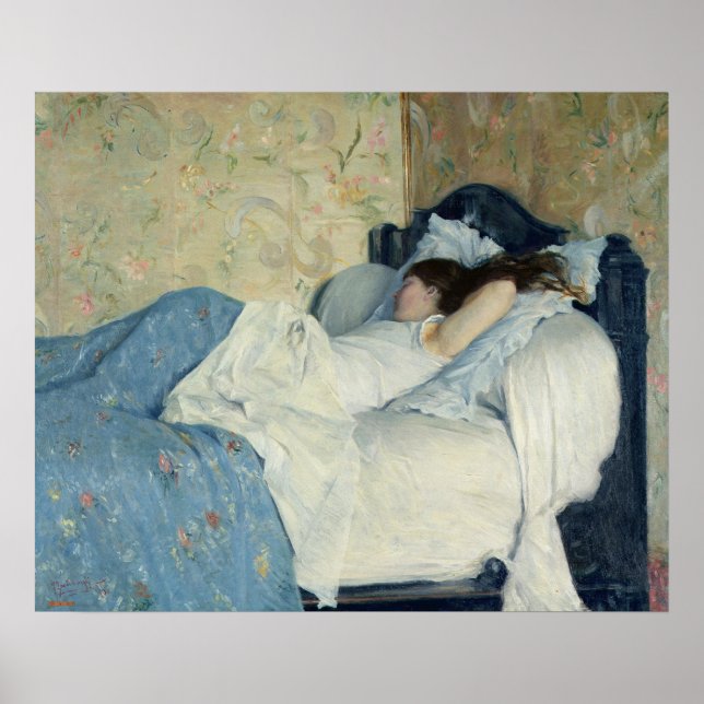 Poster Au lit de Federico Zandomeneghi (Devant)