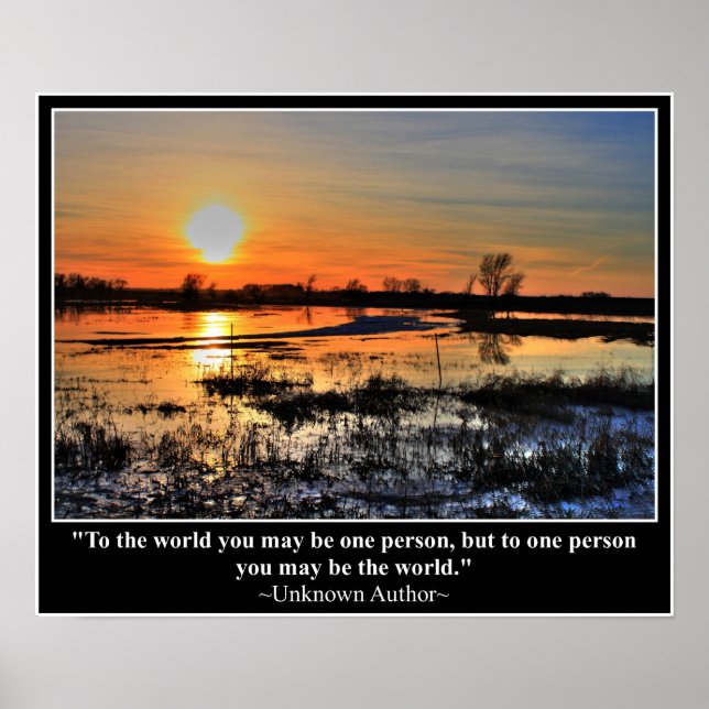 Poster Au monde.......... (Devant)