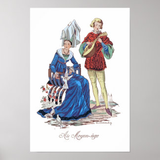 Poster Au Moyen Age