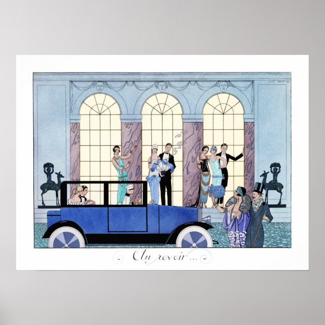 Poster Au Revoir (Adieu) (Devant)