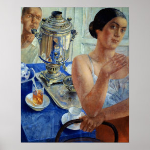 Poster Au Samovar, 1926