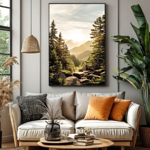 Poster Aube de tranquillité