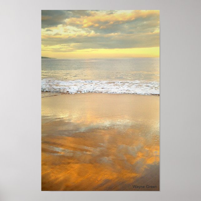 Poster Aube Dorée - Maui (Devant)