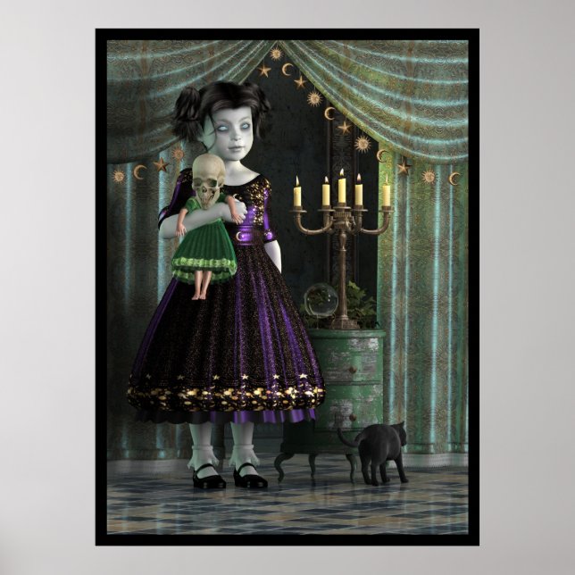 Poster Aube sombre (Devant)