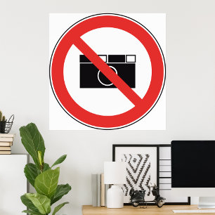 Poster Aucun signe photo